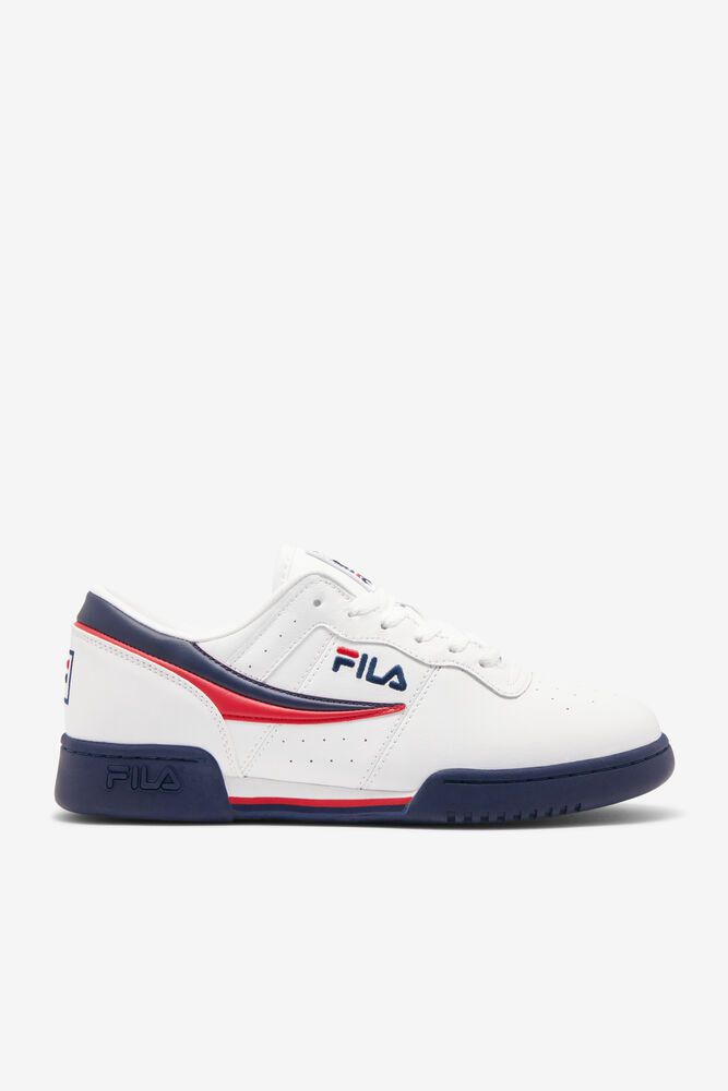 Fila Original Fitness White Sneakers Mens - NZ 68540-YLHU